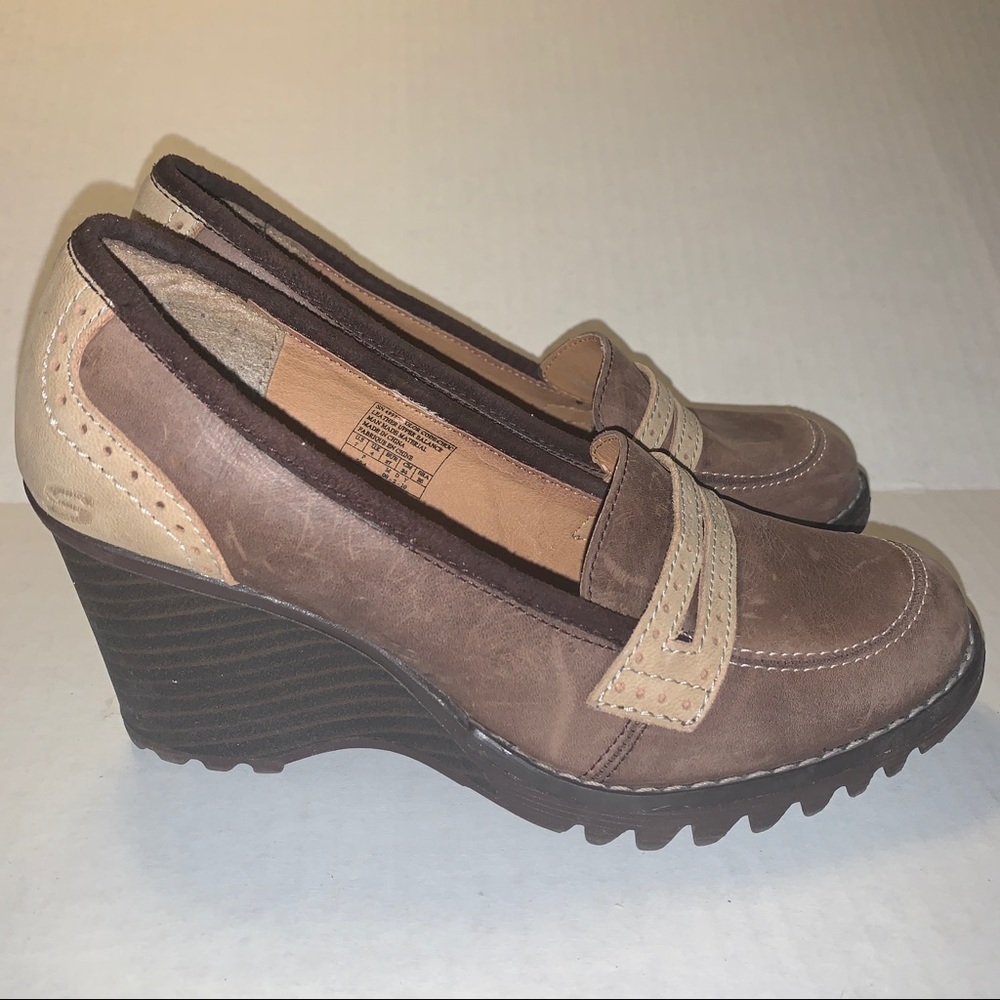 Skechers preppy wedges